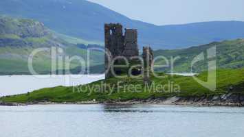 Castle Ruine in Schottland