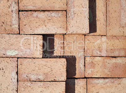 Brick stack background