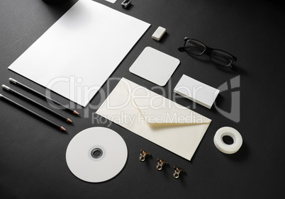 Blank stationery set