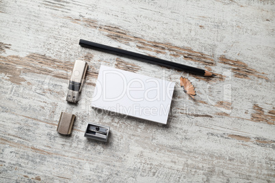 Blank stationery set