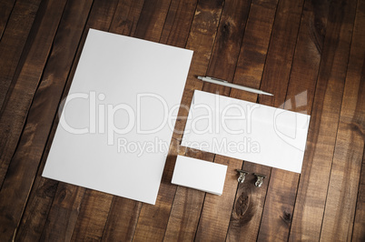 Corporate stationery template