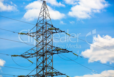 High voltage tower