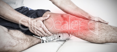 Composite image of highlighted pain