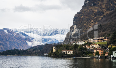 Mennagio, Lake Como, Italy in spring time