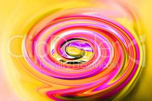 colorful spiral with dynamic movement
