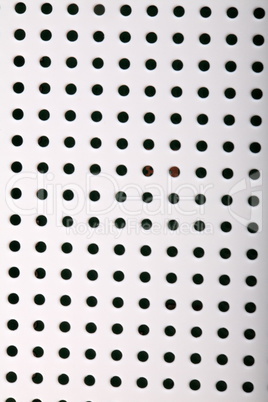 plastic backround with holes