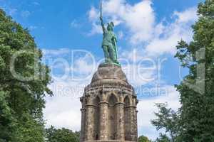 Hermann Monument in the Teutoburg Forest in Germany.
