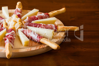 Typical Italian cutting board