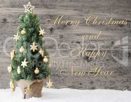 Tree, Merry Christmas, Happy New Year, Snow
