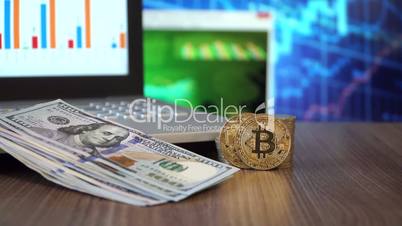 Bitcoin Digital Money and Dollars