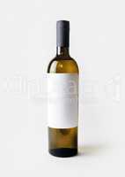 Wine bottle, blank label
