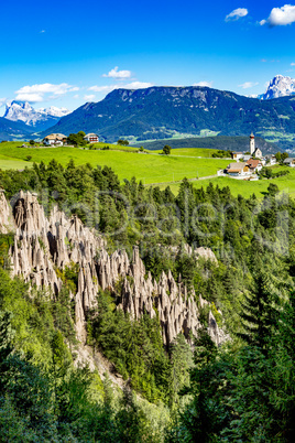 Earth pyramids of Ritten in South Tyrol