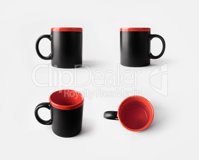 Blank ceramic cup