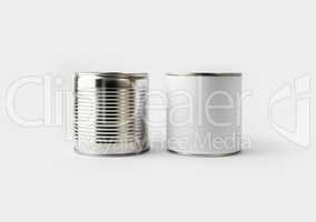 Blank tin cans