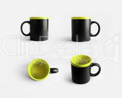 Blank ceramic mugs