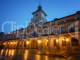 Daybreak in Oviedo, Spain