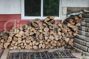 Firewood for the stove for the winter