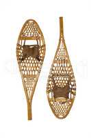 Snowshoes, isolated against white background