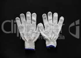 White work gloves