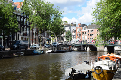 Gracht in Amsterdam