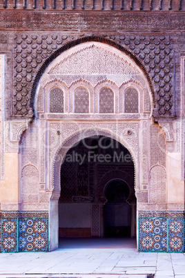 Old architecture in Morocco