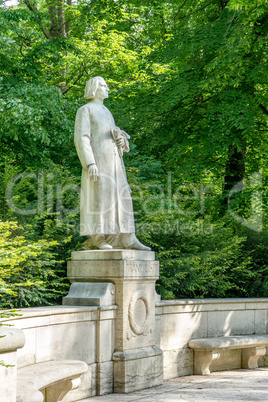 Sculpture of the composer Franz Liszt