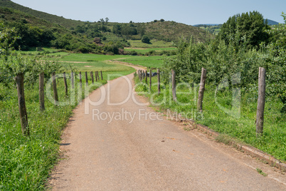 Camino de Santiago, Asturias, Spain