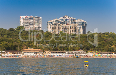 Langeron beach in Odessa, Ukraine