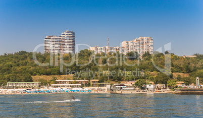 Langeron beach in Odessa, Ukraine