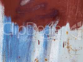 abstract metallic background with corrosion