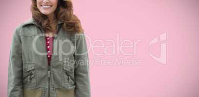 Composite image of composite image of beautiful women wearing casual clothes