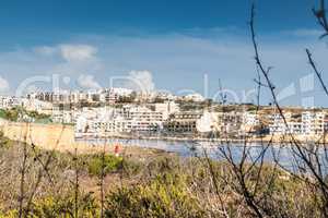 Marsaskala - View over the harbour