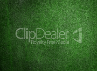 vintage texture of a green fragment of leather background