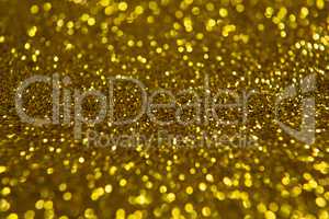 Yellow Christmas glitter