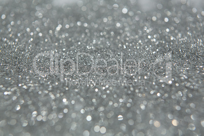 Silver Christmas glitter