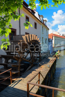 Praha wooden water