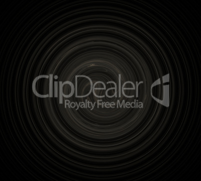 image of one Digital Fractal on Black Color