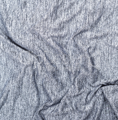 gray motley stretch-wrinkled fabric