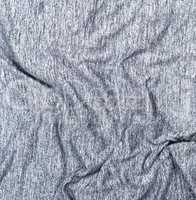 gray motley stretch-wrinkled fabric