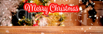 Composite image of white and red greeting card