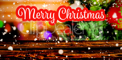 Composite image of white and red greeting card