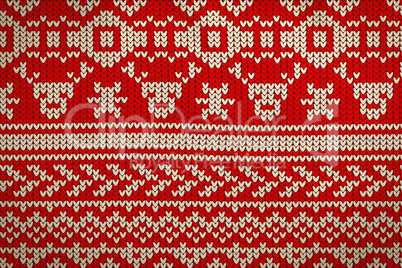 Cool Retro Christmas Jumper Design