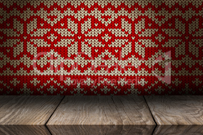 Composite image of surface of wooden plank