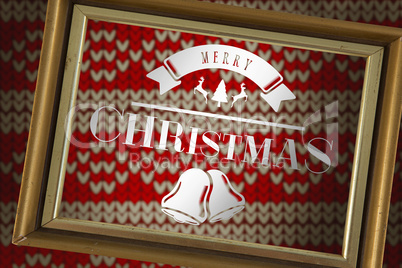 Composite image of christmas message