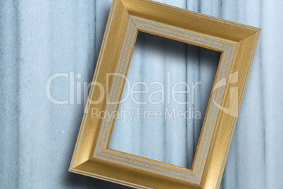 Composite image of empty photo frame