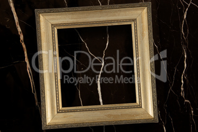 Composite image of empty photo frame