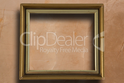 Composite image of empty photo frame