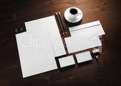 Corporate stationery set