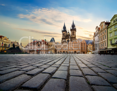 Square in Prague