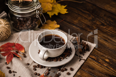 Autumn Cup of Coffee